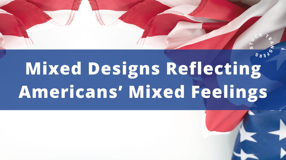 Mixed Designs Reflecting Americans’ Mixed Feelings
