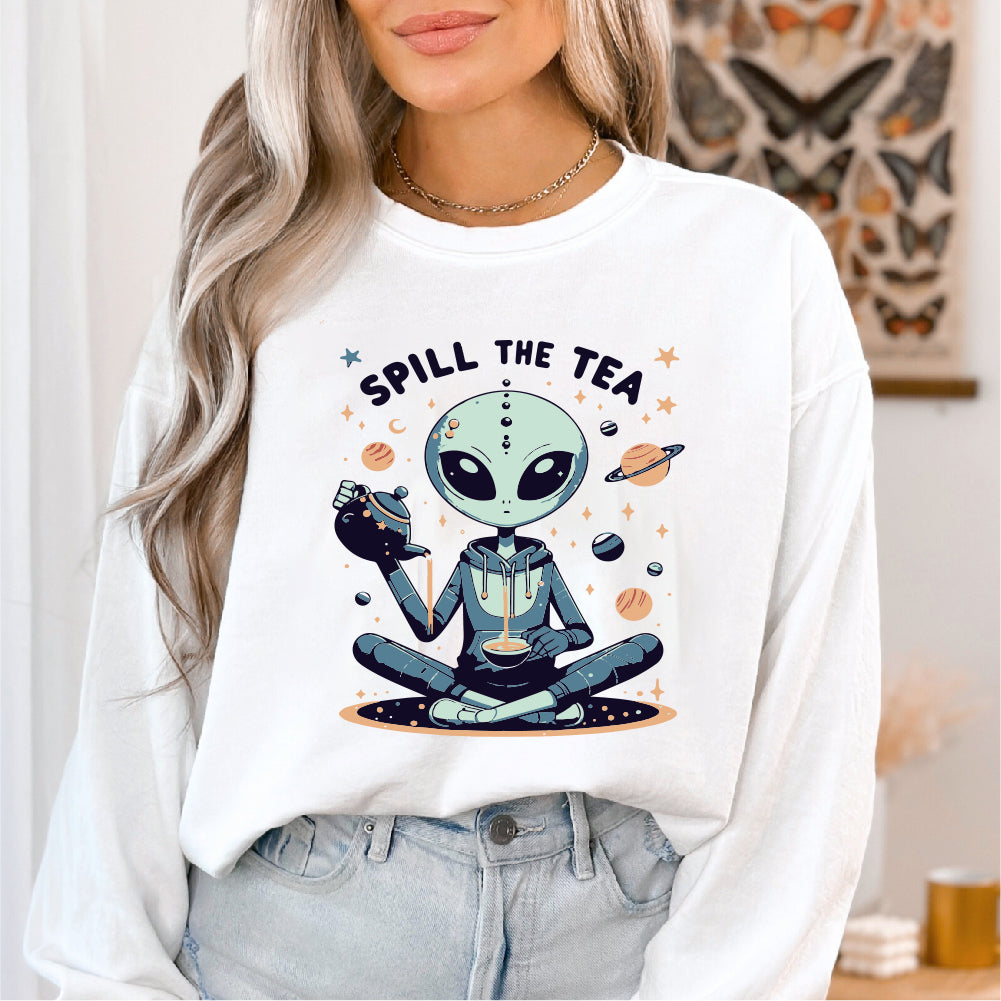 Spill The Tea Alien - FUN - 656