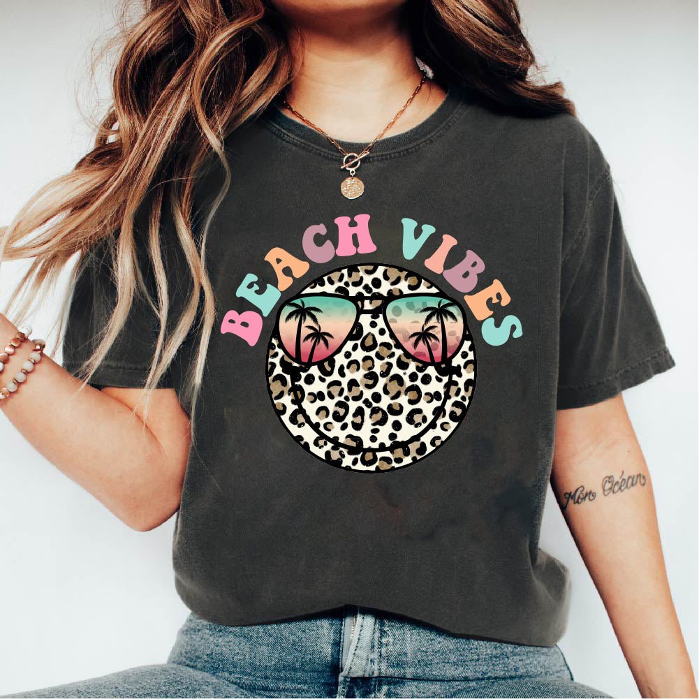 Beach Vibes Leopard Emoji - SEA - 076