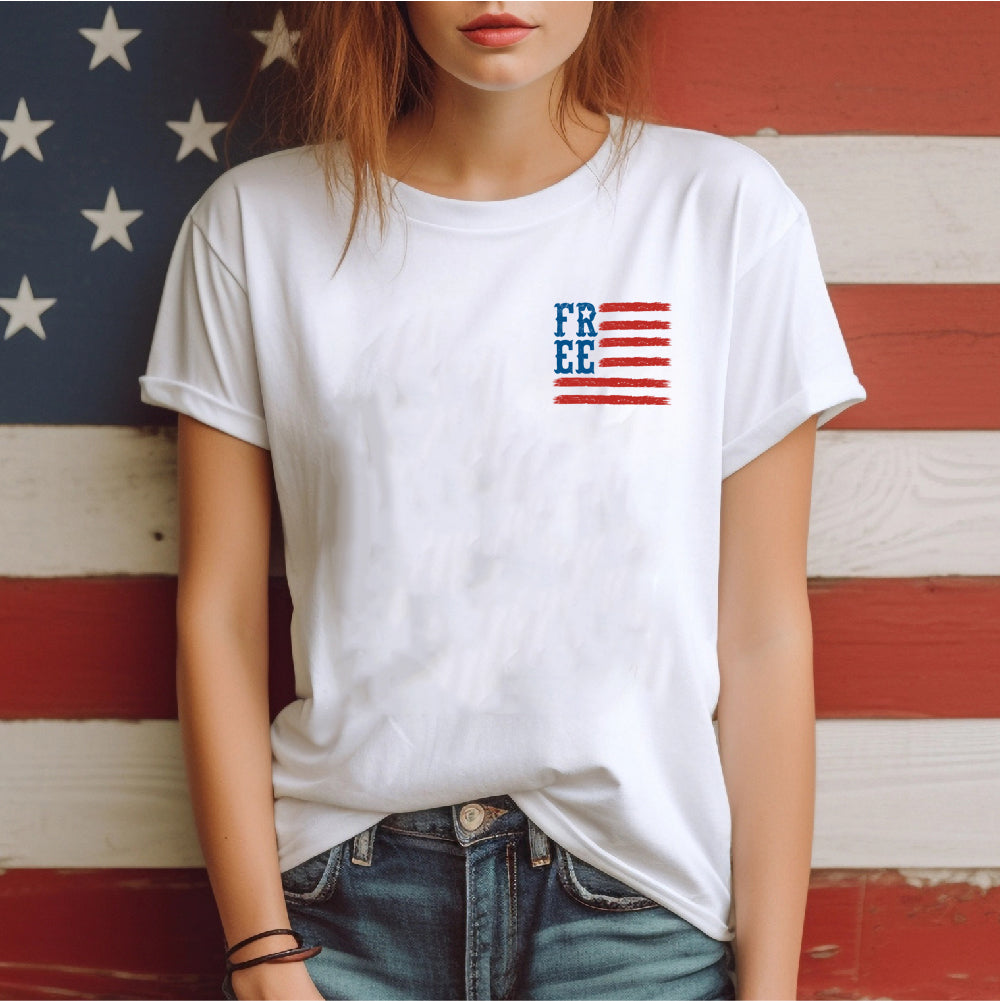 Free USA Flag Pocket - PK - USA - 070