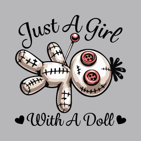 A Girl With A Doll - FUN - 942