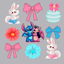 Load image into Gallery viewer, Pink Blue Bows - FUN - 778
