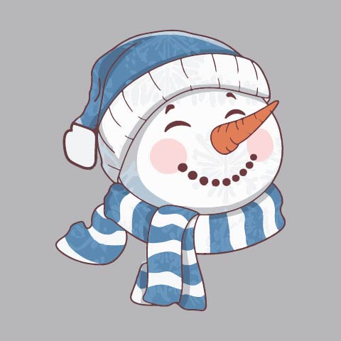 Happy Snowman - KID - 354