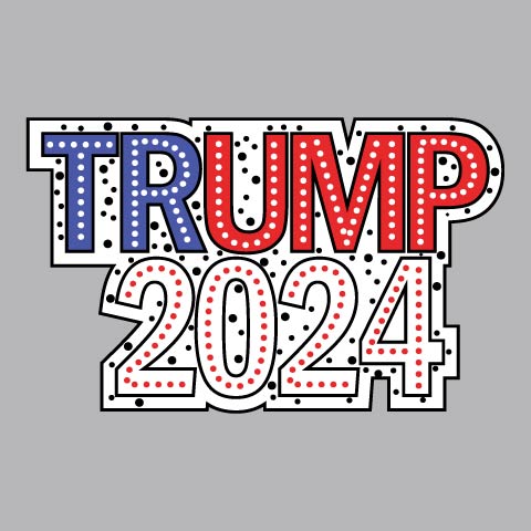 Trump 2024 Colorful - TRP - 263