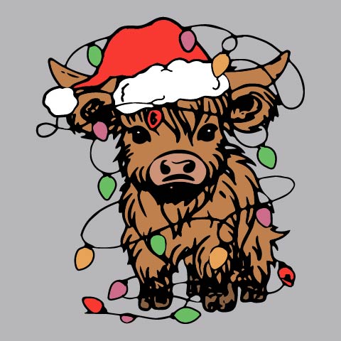 Happy Christmas Cow - XMS - 475