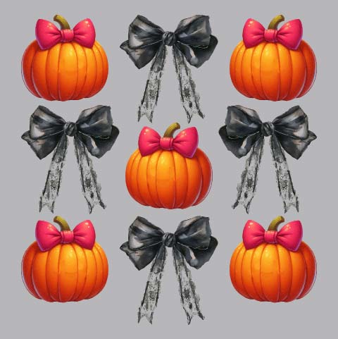 Bows Pumkin - FUN - 771