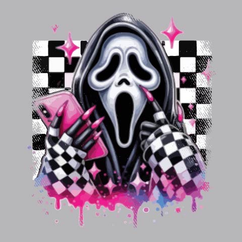 Black White Pink Scream - HAL - 263