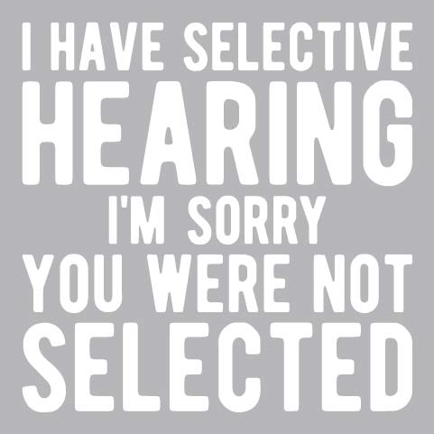 Selective Hearing - FUN - 807