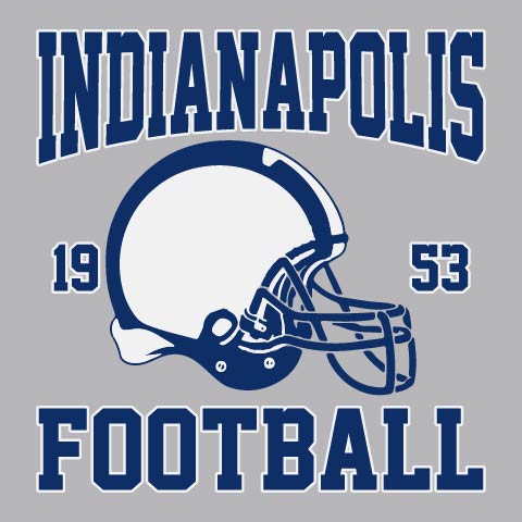 Indiana Polis Football 1953  - SPT - 205