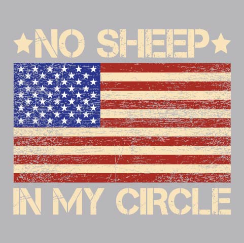 No Sheep In My Circle - USA - 466