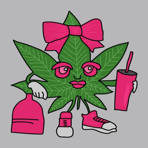 Weed In Pink - WED - 158