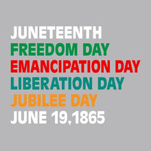 Load image into Gallery viewer, Juneteenth Freedom Emancipation - JNT - 114
