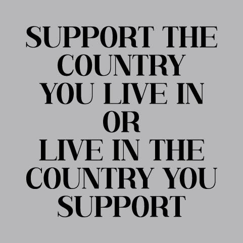 Support The Country - USA - 470