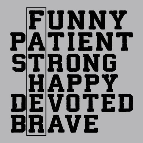 Funny Patient Strong Father - FAM - 243