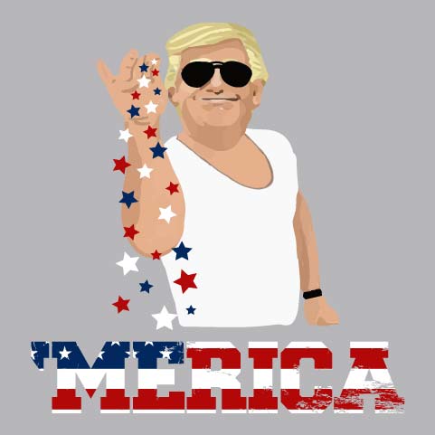 Merica Trump Salt Bae - USA - 473