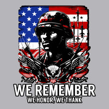 Load image into Gallery viewer, We Remember Honor Thank Pocket - PK - USA - 063
