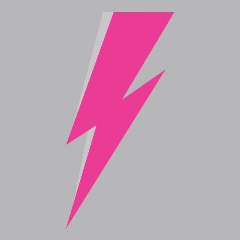 Pink Lightning Bolt - GLI - 228