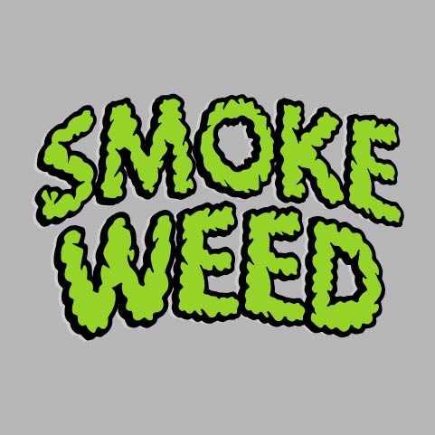 Smoke Weed Green - WED - 156