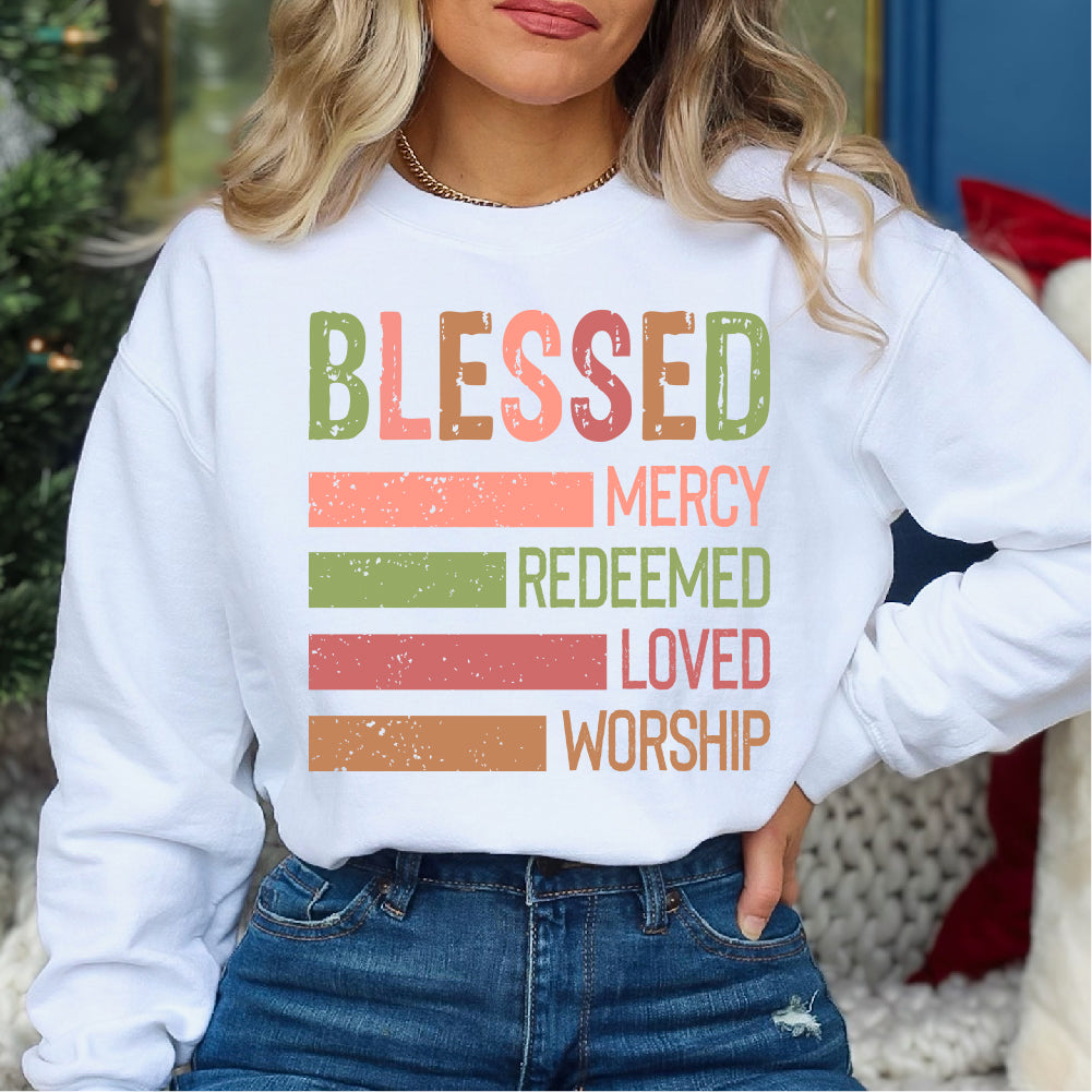 Blessed Mercy Redeemed Loved - CHR - 559