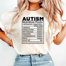 Load image into Gallery viewer, Autism Nutrition Facts - FAM - 154
