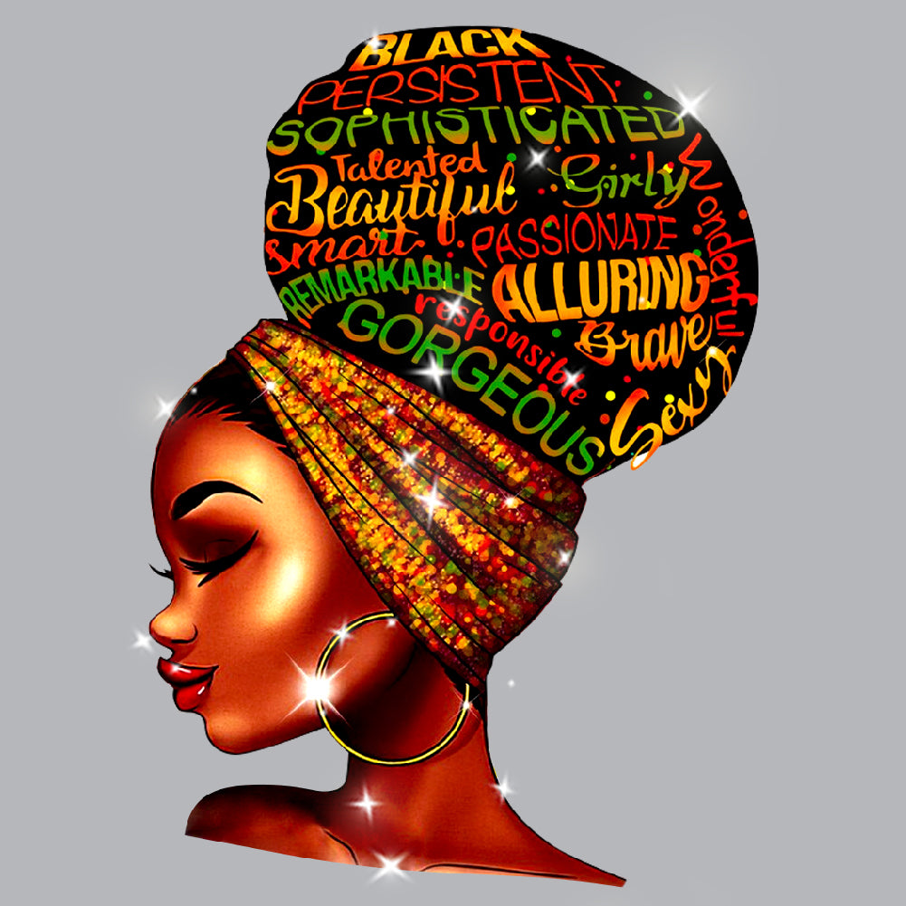 Black Woman Hair | Glitter - GLI - 199