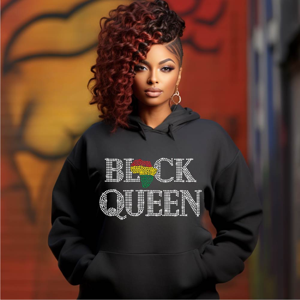 Black Queen | Rhinestones - RHN - 056