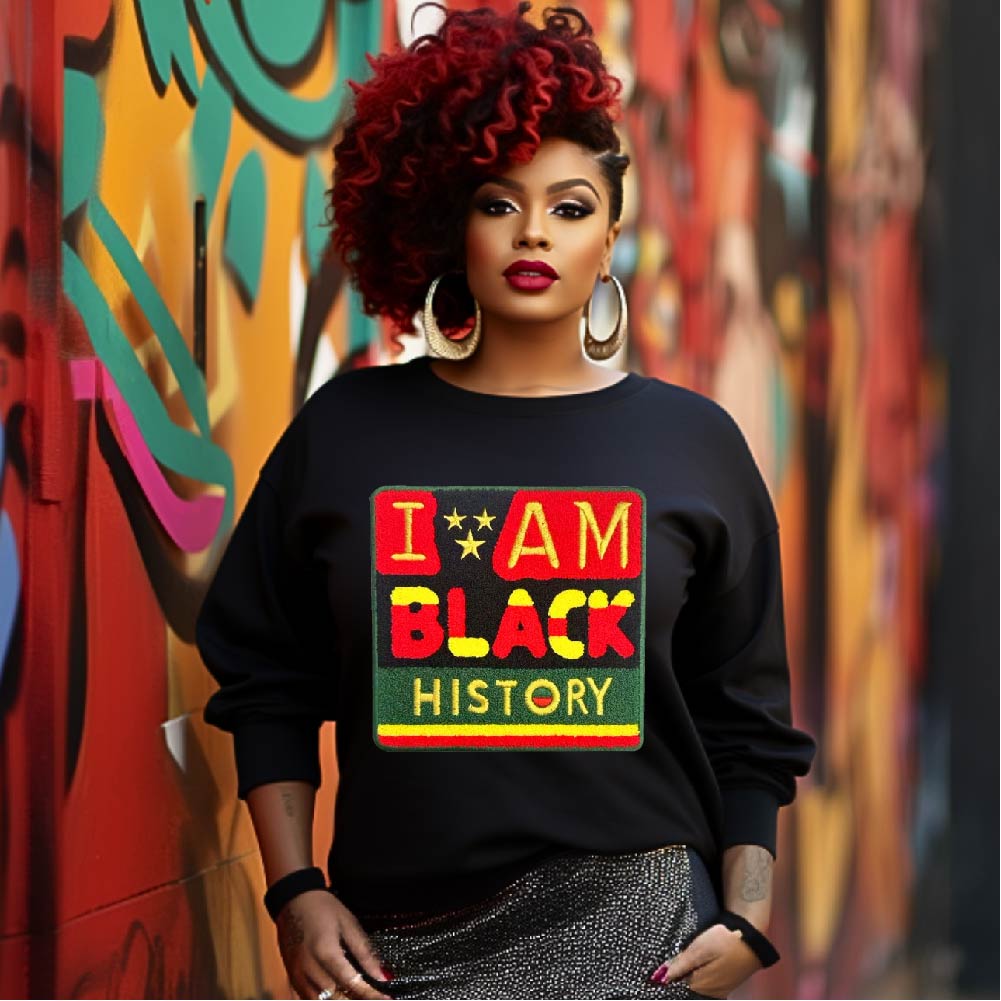 I Am Black History | Chenille Patch - PAT - 161
