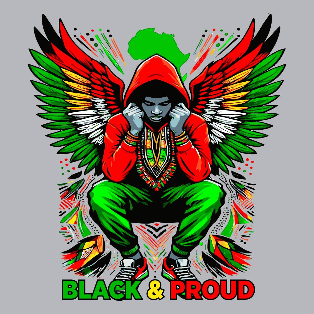 Black And Proud Wings - URB - 512