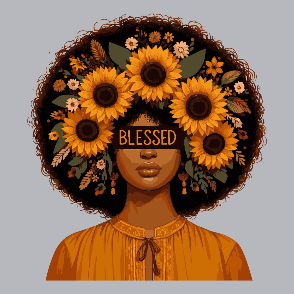Sunflowers Hair Blessed - URB - 511