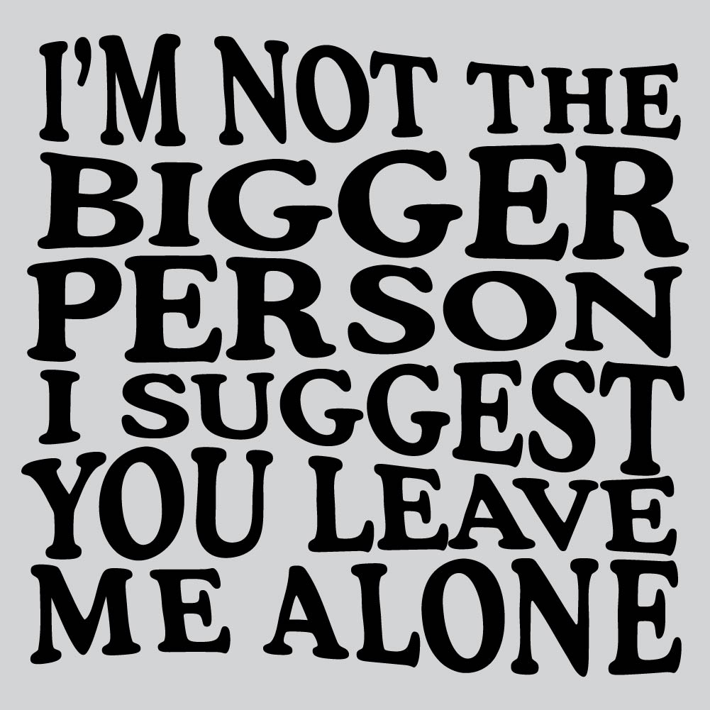 Not The Biggest Person - FUN - 606