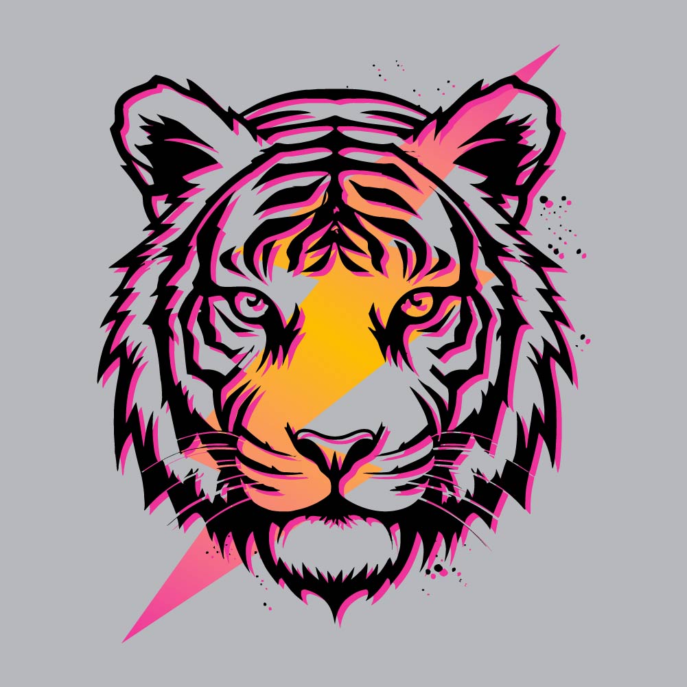 Lightning Bolt Pink Tiger Pocket - PK - URB - 003
