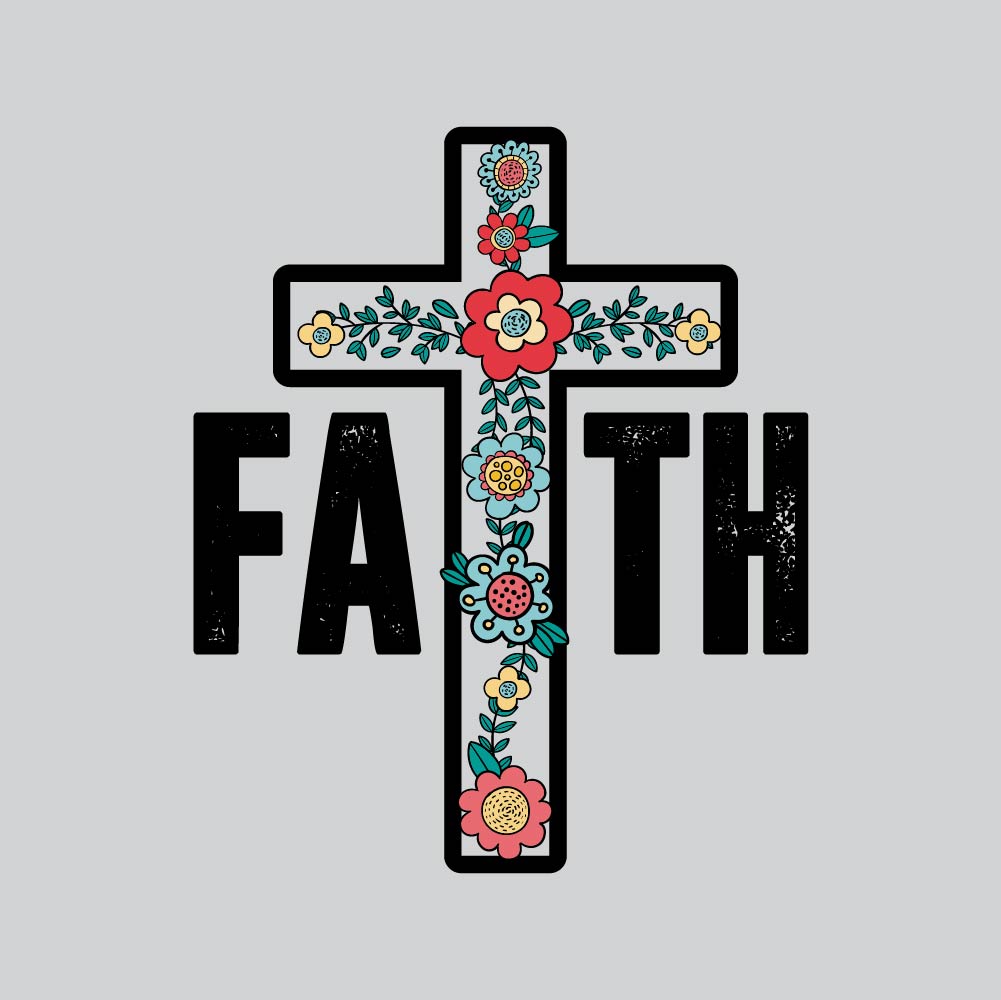 Faith Flower Cross - CHR - 530