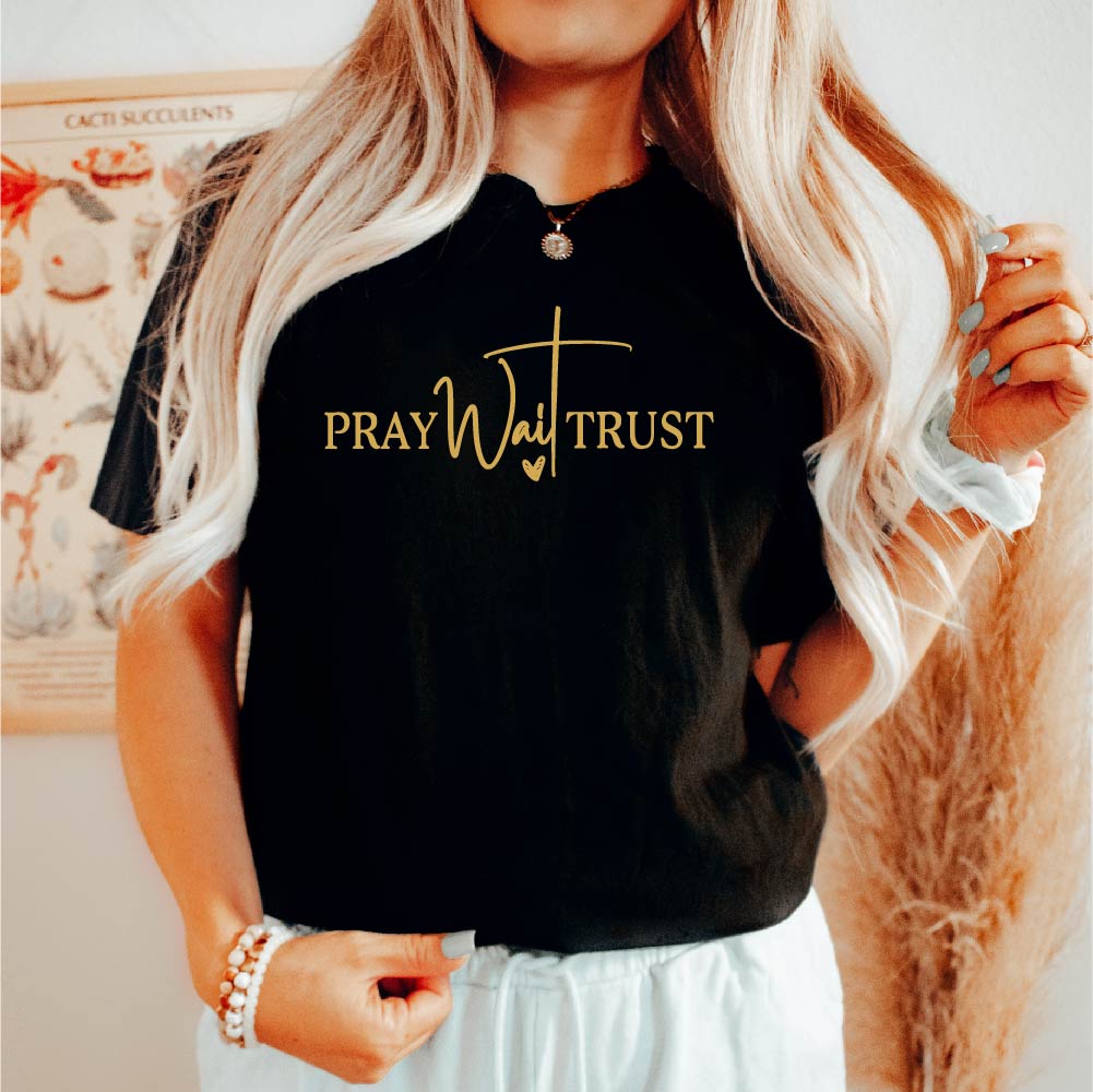 Pray With Trust Yellow - CHR - 537