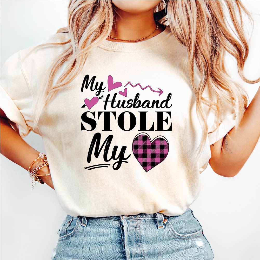 Husband Stole My Heart | Glitter- VAL - 051