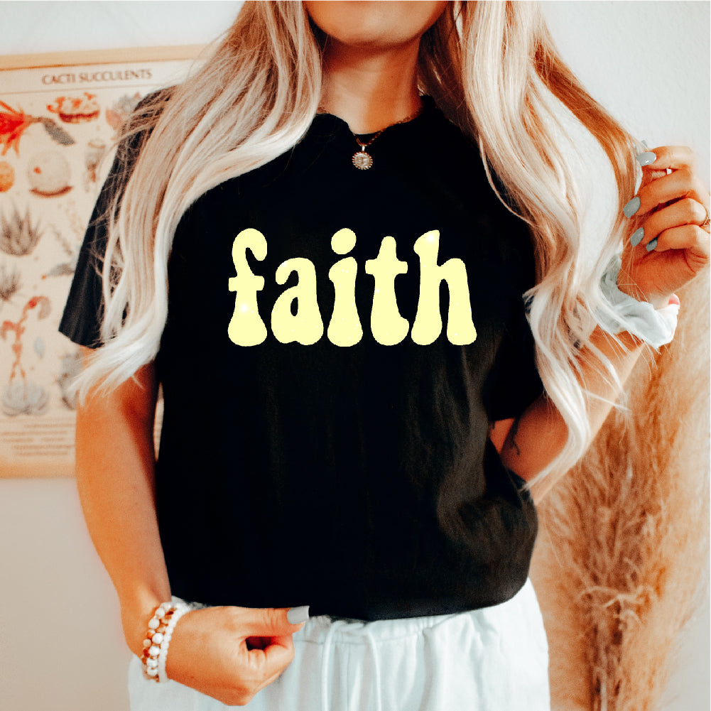 Faith Text | Glitter - GLI - 134