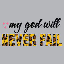 Load image into Gallery viewer, God Will Never Fail - CHR - 496
