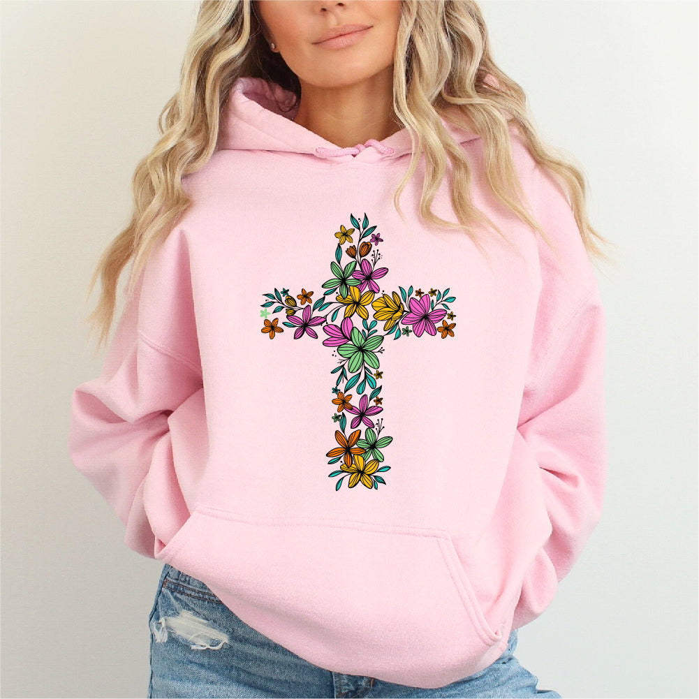 Cross Of Flowers - CHR - 518