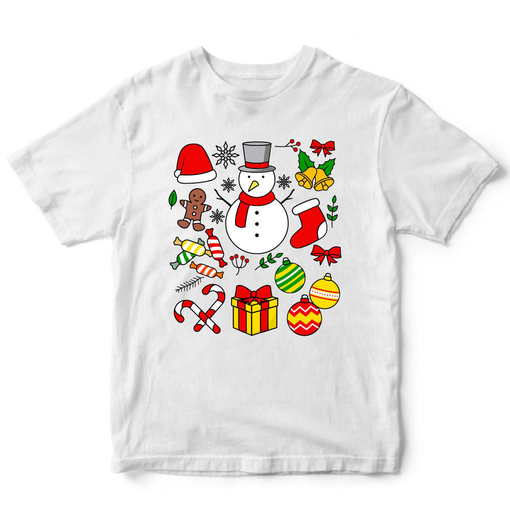 Present, snowman, sock - XMS - 375