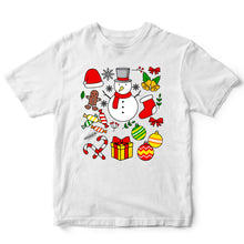 Load image into Gallery viewer, Present, snowman, sock - XMS - 375
