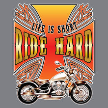 Load image into Gallery viewer, Life is short, ride hard - BIK - 01

