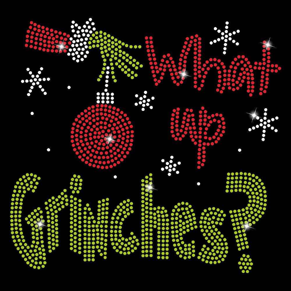 What Up Grinches | Rhinestones - RHN - 145