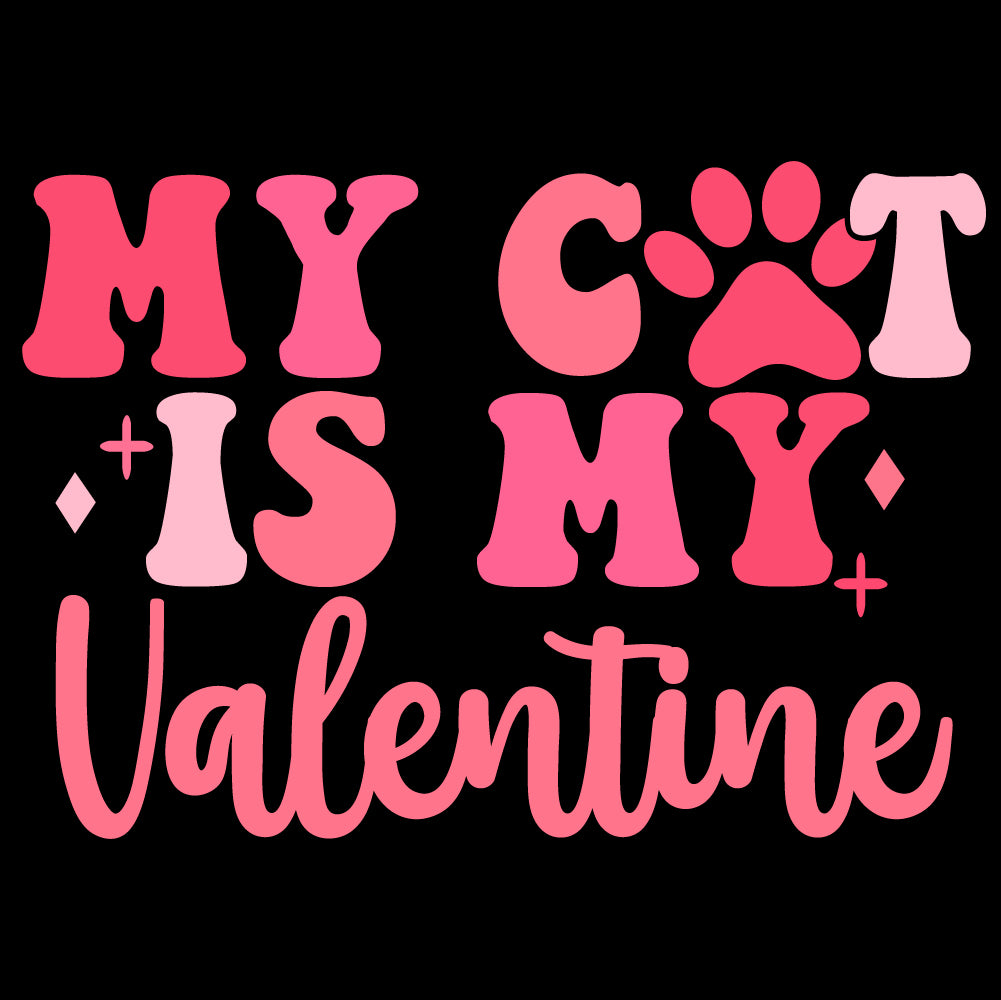 Cat Is My Valentine - VAL - 074