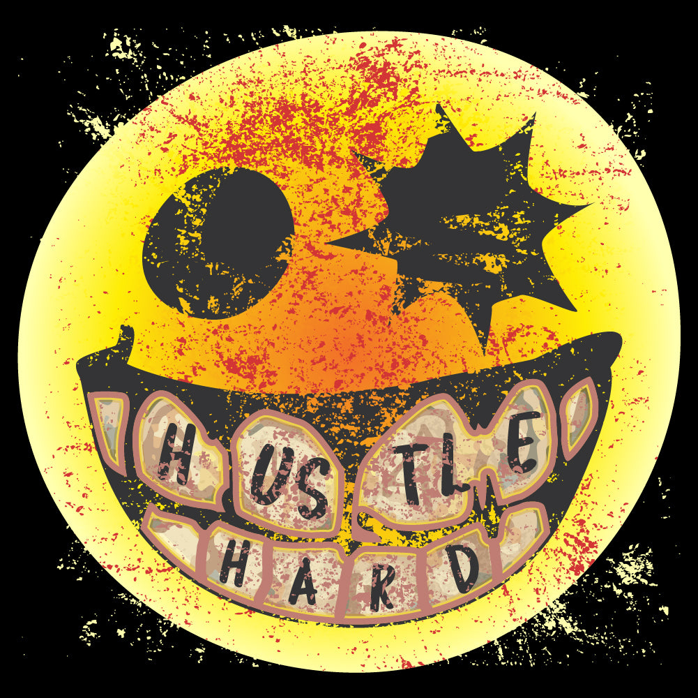 Hustle Hard Smiley - URB - 431