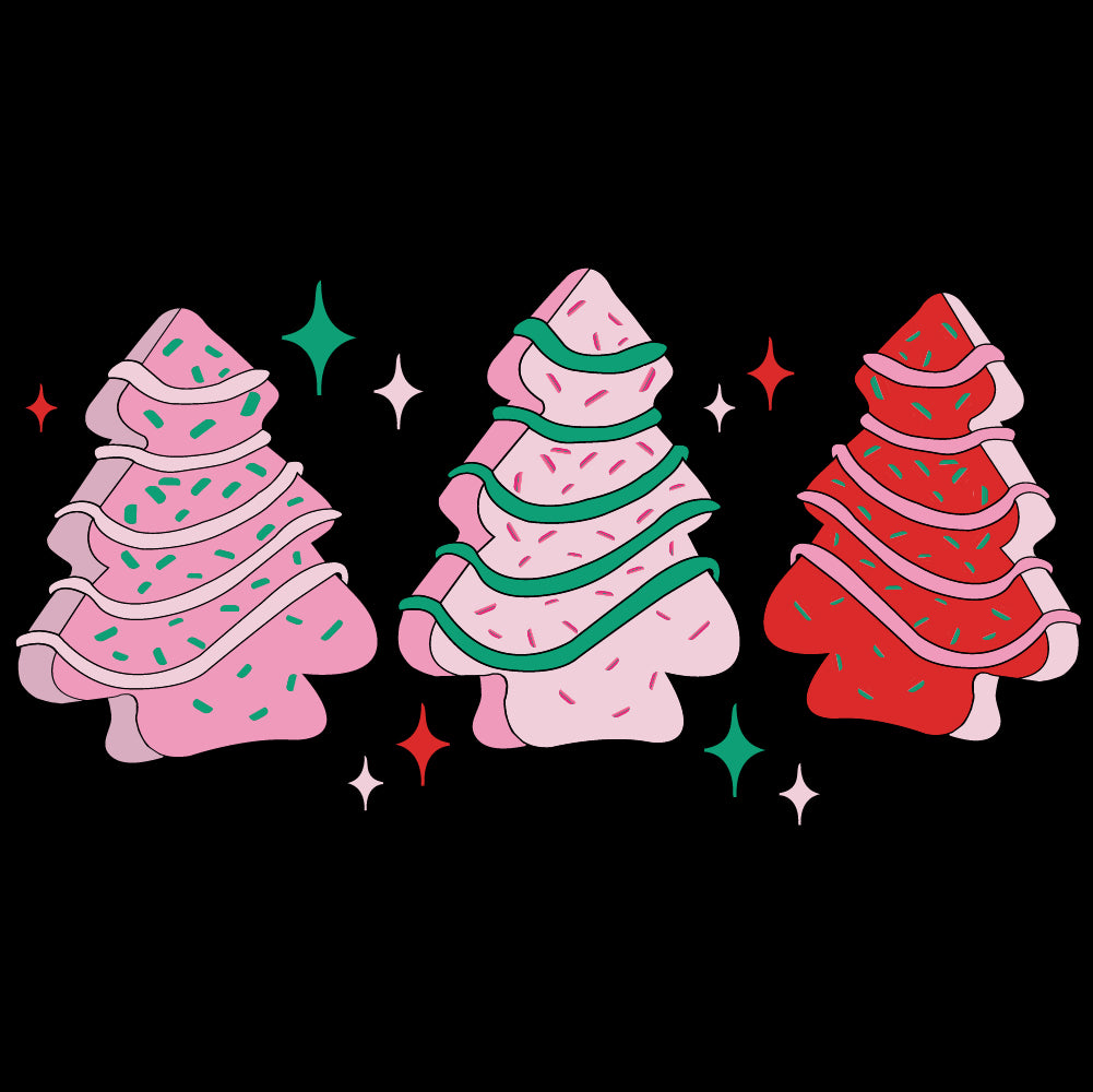 Three Christmas trees - XMS - 391