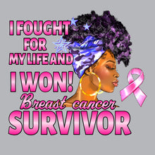 Load image into Gallery viewer, Breast Cancer Survivor | Glitter - GLI - 036
