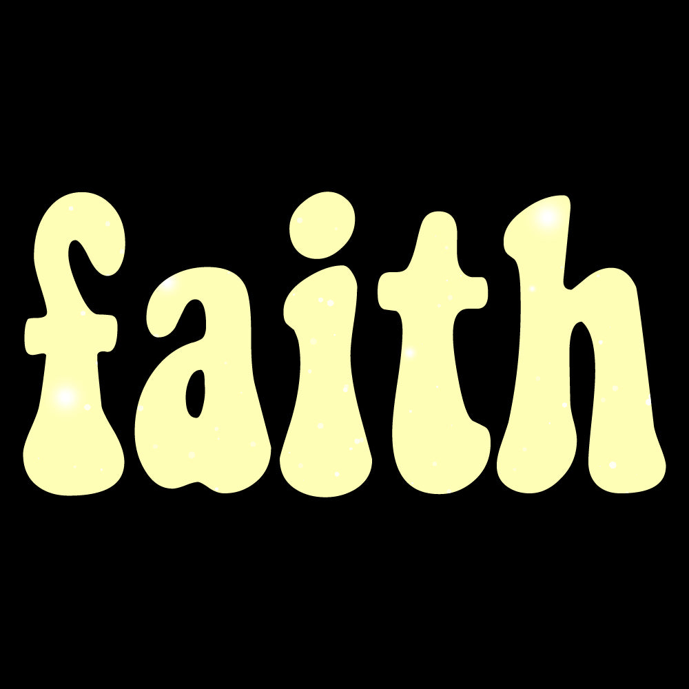 Faith Text | Glitter - GLI - 134