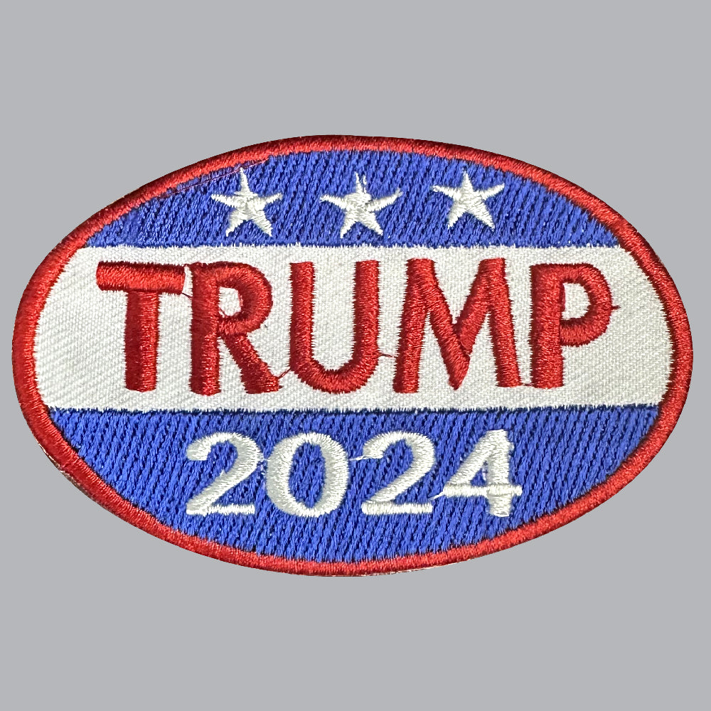 Oval Trump 2024 | Embroidery Patch - PAT - 125
