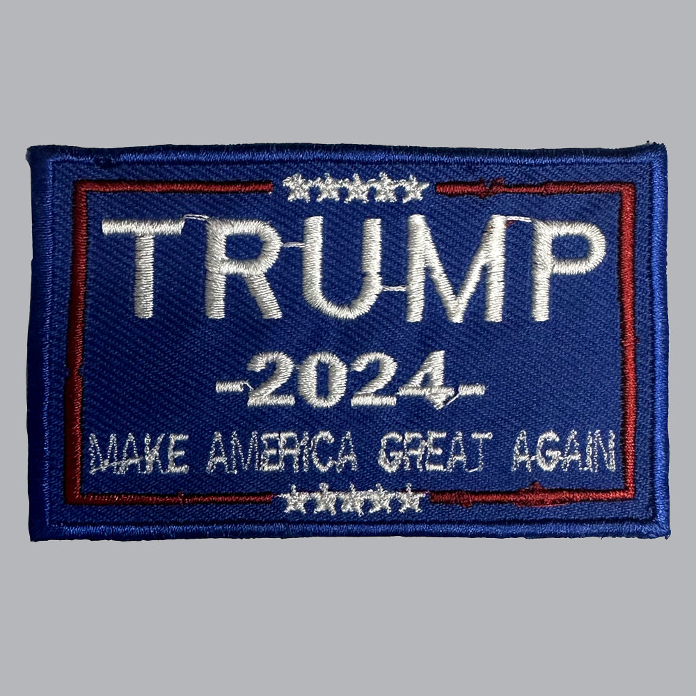 Blue Trump 2024 | Embroidery Patch - PAT - 123