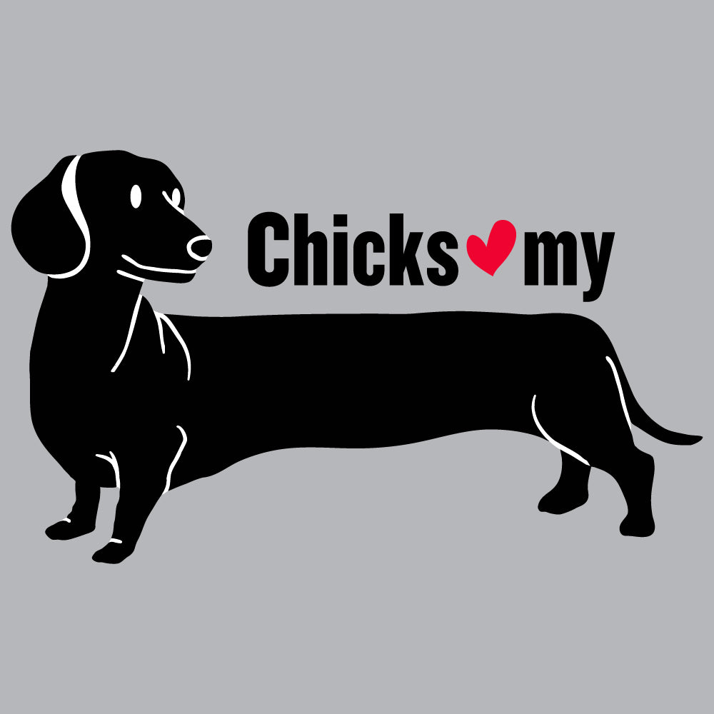 Chicks love my dog - FUN - 427