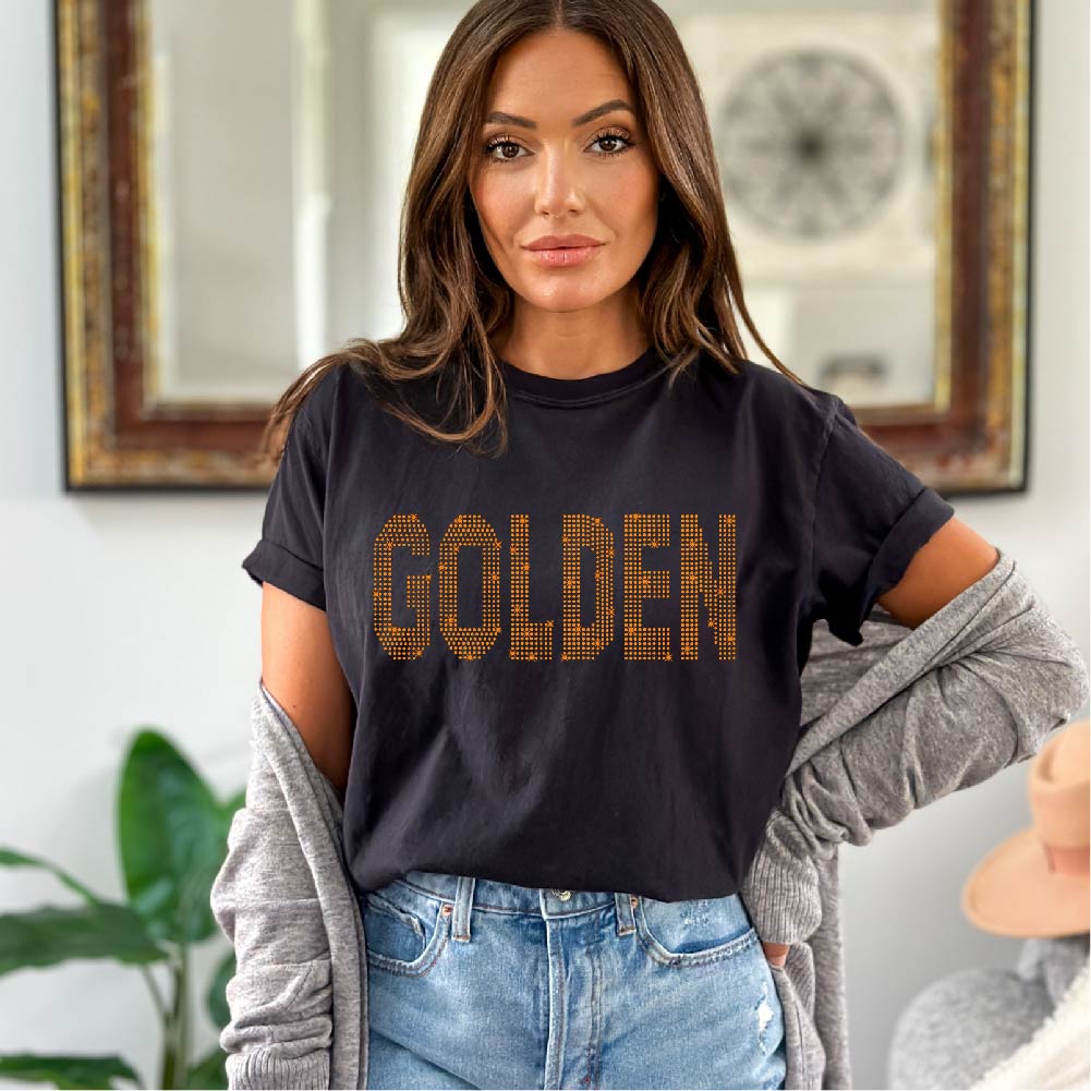 Golden | Rhinestones - RHN - 049